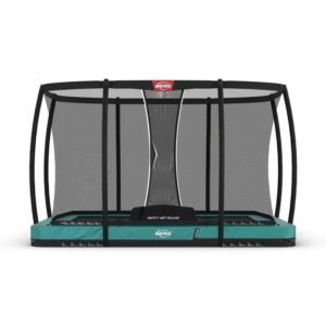 BERG Ultim Champion Trampoline InGround 330 Vert + Filet de Sécurité Deluxe