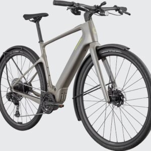Vélo de Ville Électrique Cannondale Tesoro Neo Carbon 1 Sram X1 12V 400Wh 700mm Noir Gris