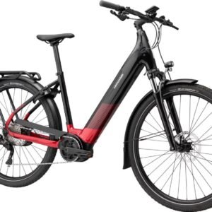 VTC Électrique Cannondale Tesoro Neo X 2 Low Step Shimano Deore 10V 625 Wh 29" Rouge