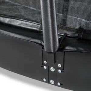 EXIT TOYS Trampoline enterré au niveau du sol Dynamic 244x427cm avec filet de