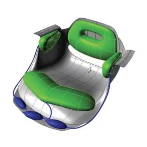 Kayak de peche Tequila Angler solo - Vert - Adulte - 1 place - Gonflable - Bateau - Navigation