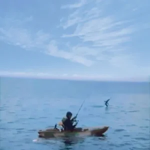 Kayak de peche Tequila Angler solo - Vert - Adulte - 1 place - Gonflable - Bateau - Navigation
