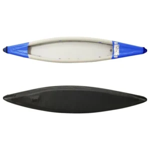 Kayak gonflable 1 place  Polyester Bleu - 375x72x31 cm