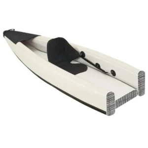 Kayak gonflable noir 375x72x31 cm polyester 31 [cm]