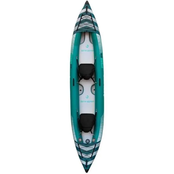 Kayak gonflable 2 places SPINERA Hybris 410 Bleu – Image 4