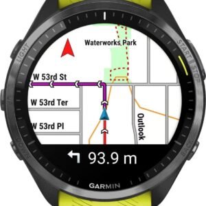 Montre GPS Garmin Forerunner 965 Noir Jaune Vif