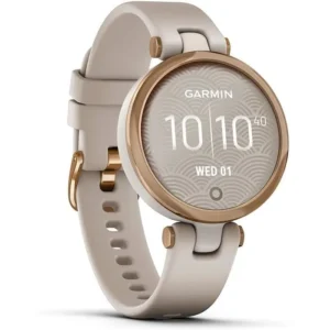 Montre connectée Garmin Lily édition sport - Light Sand Rose Gol - Suivi forme et santé