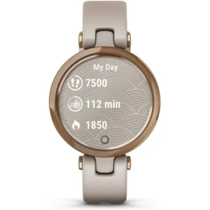 Montre connectée Garmin Lily édition sport - Light Sand Rose Gol - Suivi forme et santé