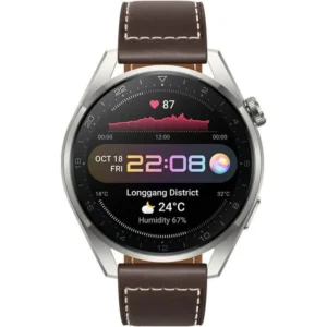 Montre connectée HUAWEI Watch 3 Pro - Edition Classic Marron