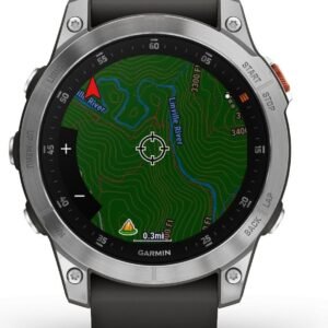 Montre de Sport Garmin Epix Argent / Noir