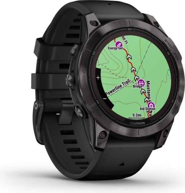 Montre de Sport Garmin Fenix 7 Pro Sapphire Solar Titane – Image 3