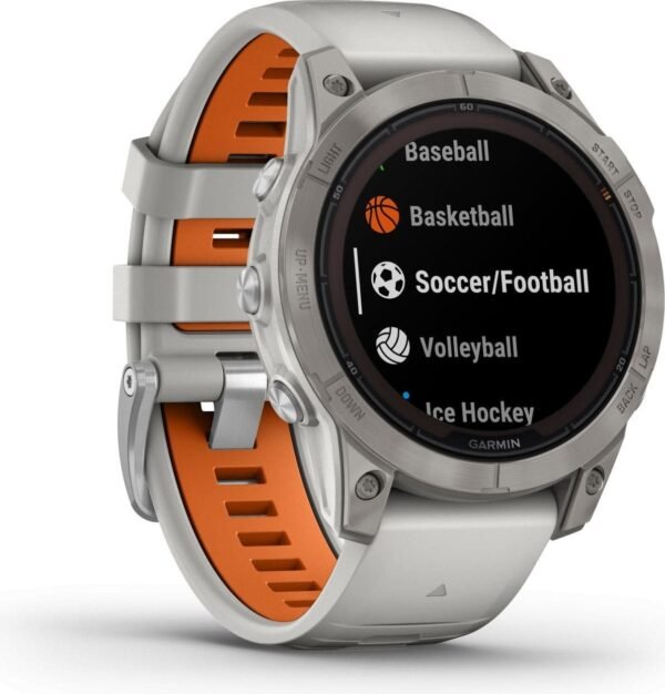 Montre de Sport Garmin Fenix 7 Pro Sapphire Solar Titane – Image 5