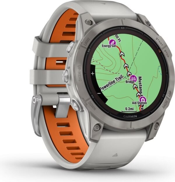 Montre de Sport Garmin Fenix 7 Pro Sapphire Solar Titane – Image 6