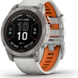 Montre de Sport Garmin Fenix 7 Pro Sapphire Solar Titane