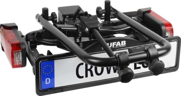Porte-Vélos sur Boule d'Attelage Eufab Crow Plus Prise – Image 4