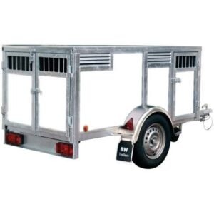 Remorque 4 chiens-blanc BW Trailers