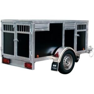 Remorque 4 chiens-marron BW Trailers