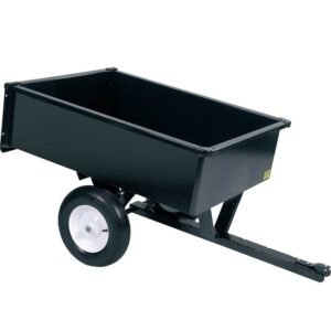 Remorque avec benne basculante - Acier - 300 Kg