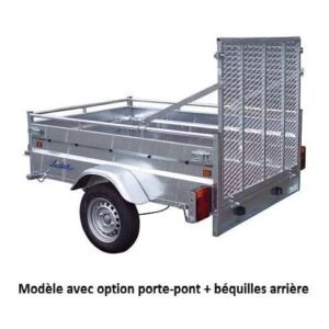 Remorque bagagère 32350 Lider 318 x 184 cm - PTAC 500 kg