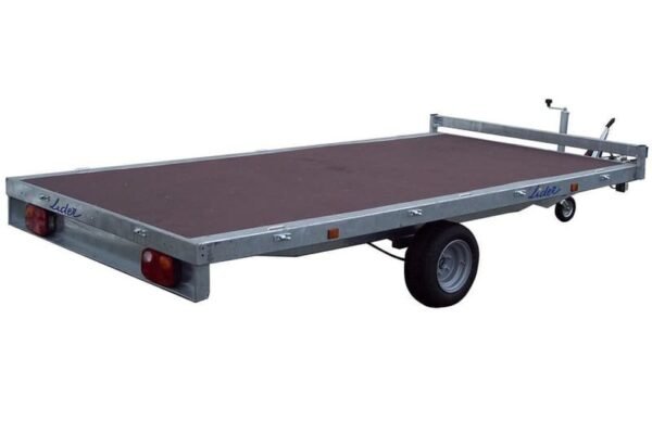 Remorque plateau 33630 Lider Roues dessous - 3.50 m - 1500 Kg - 1 essieu – Image 3