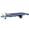 Remorque plateau 33630 Lider Roues dessous - 3.50 m - 1500 Kg - 1 essieu