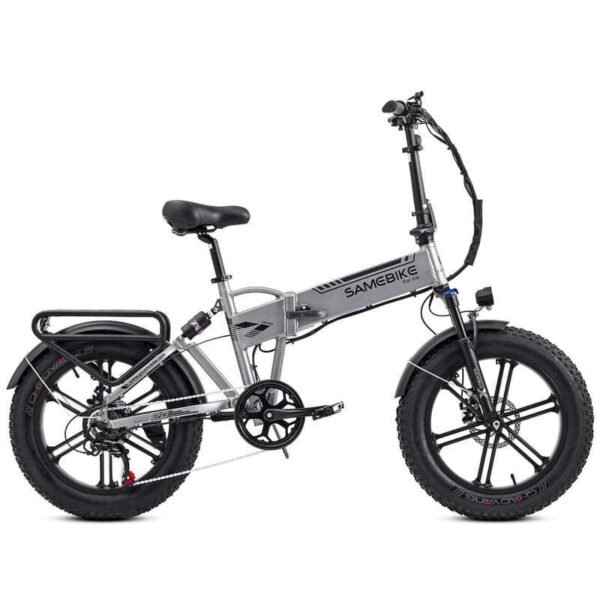 Samebike XWLX09 Silver Arrow 500W 20'' Fat Bike VTT électrique 10Ah Batterie – Image 5