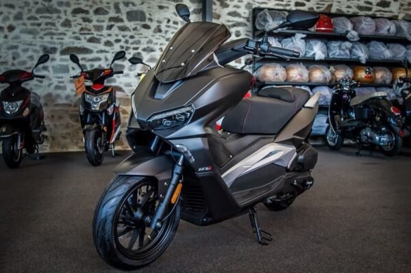 Scooter LONGJIA EASYMAX 125cc noir mat – Image 4
