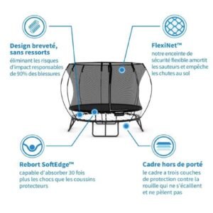 Springfree Trampoline S113 Grand Carré