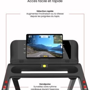 Tapis de course connecté - Care Fitness- CT-750 - KINOMAP