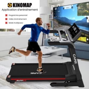 Tapis de course connecté - 20km/h - CARE - RUNNER - KINOMAP