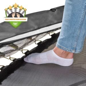 Trampoline EXIT Allure Classic 214x366cm - noir