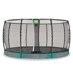 Trampoline enterré EXIT Allure Premium ø427cm - vert