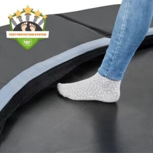 Trampoline enterré au niveau du sol Dynamic ø305cm avec filet