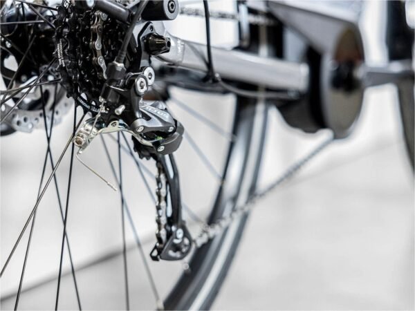 Trek Verve+ 1 Lowstep Shimano Tourney/Altus Orange 2023 – Image 5