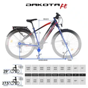 Urbanbiker Dakota FE VTT Électrique