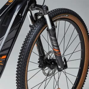 VTT Electrique Semi-rigide Rockrider E ST 500 26" 9-12 ans Noir