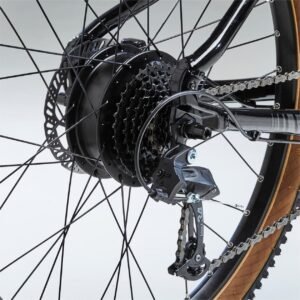 VTT Electrique Semi-rigide Rockrider E ST 500 26" 9-12 ans Noir