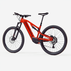 VTT Électrique Tout-Suspendu Rockrider E-Expl 520 S Microshift Advent 10V 500Wh 29" Rouge 2024