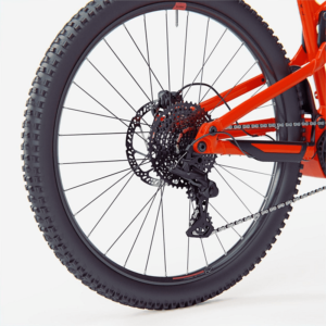 VTT Électrique Tout-Suspendu Rockrider E-Expl 520 S Microshift Advent 10V 500Wh 29" Rouge 2024