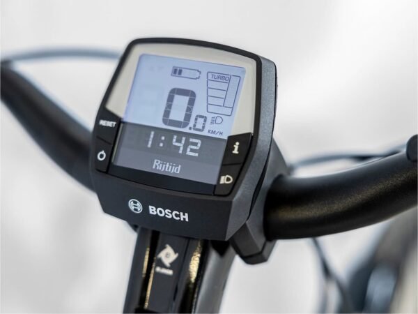 Vélo Électrique Trek Verve+ 2 Stagger Shimano Acera/Altus 9V 300 Wh Noir 2023 – Image 3