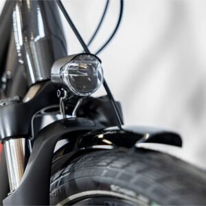 Vélo Électrique Trek Verve+ 2 Stagger Shimano Acera/Altus 9V 300 Wh Noir 2023