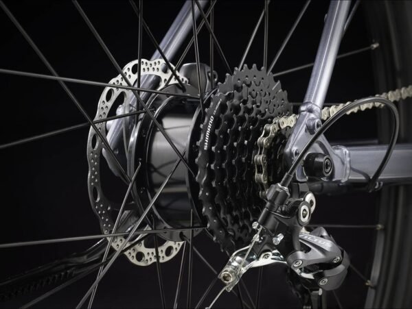 Trek Dual Sport+ 2 Shimano Altus 9V 250 Wh 650 mm Gris 2023 – Image 9