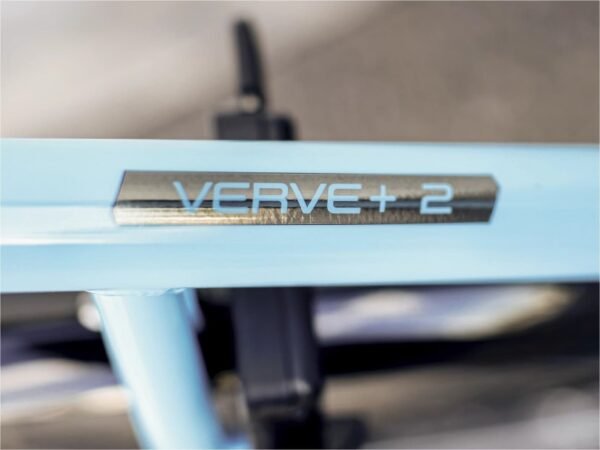 Vélo de Ville Électrique Trek Verve+ 2 Lowstep Bosch 400Wh Shimano Altus 9V Azure 2023 – Image 2