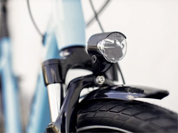 Vélo de Ville Électrique Trek Verve+ 2 Lowstep Bosch 400Wh Shimano Altus 9V Azure 2023 – Image 6