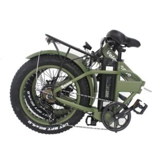 Vélo électrique pliant fatbike velobecane Snow