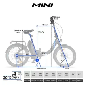 Vélo pliant électrique Urbanbiker Mini
