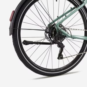 Vélo tout chemin électrique Rockrider e-actv 500 vert